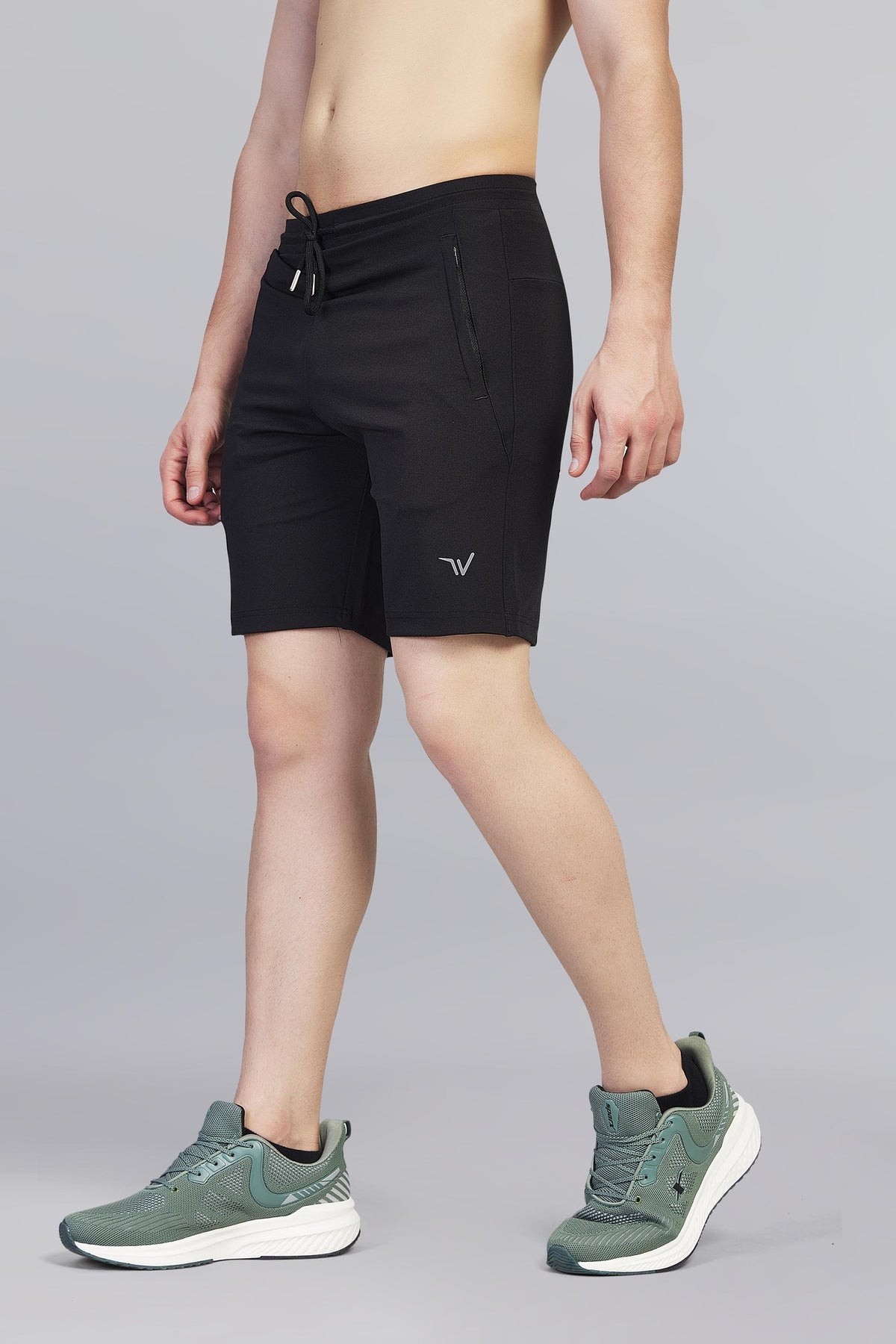 Activewear Lightweight Ultra-Flexible Shorts - Black