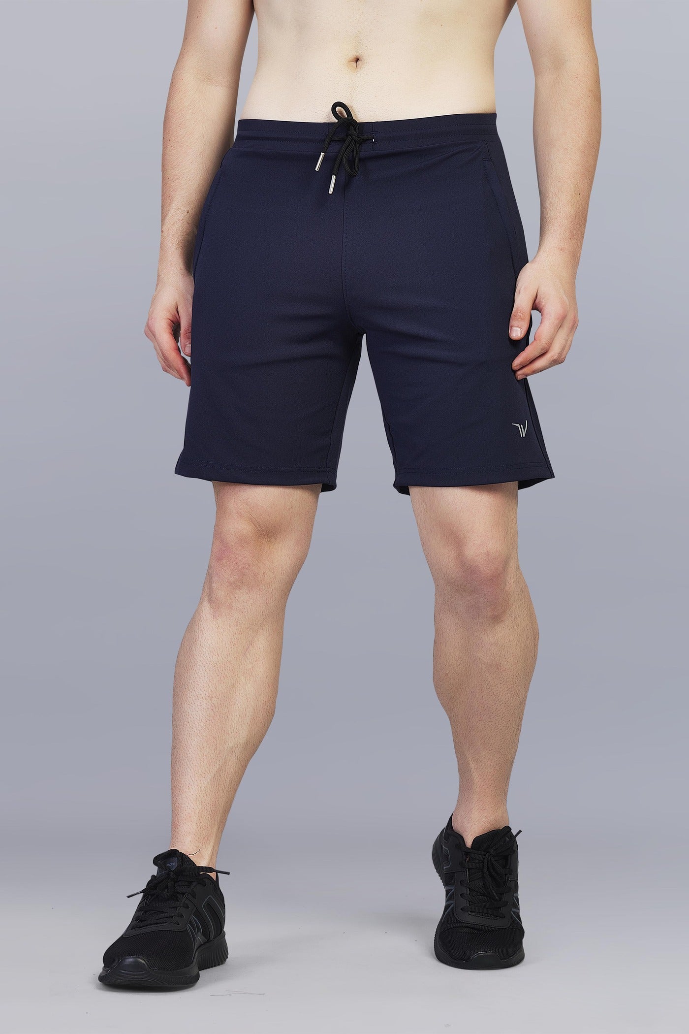 Activewear Lightweight Ultra-Flexible Shorts - Navy Blue