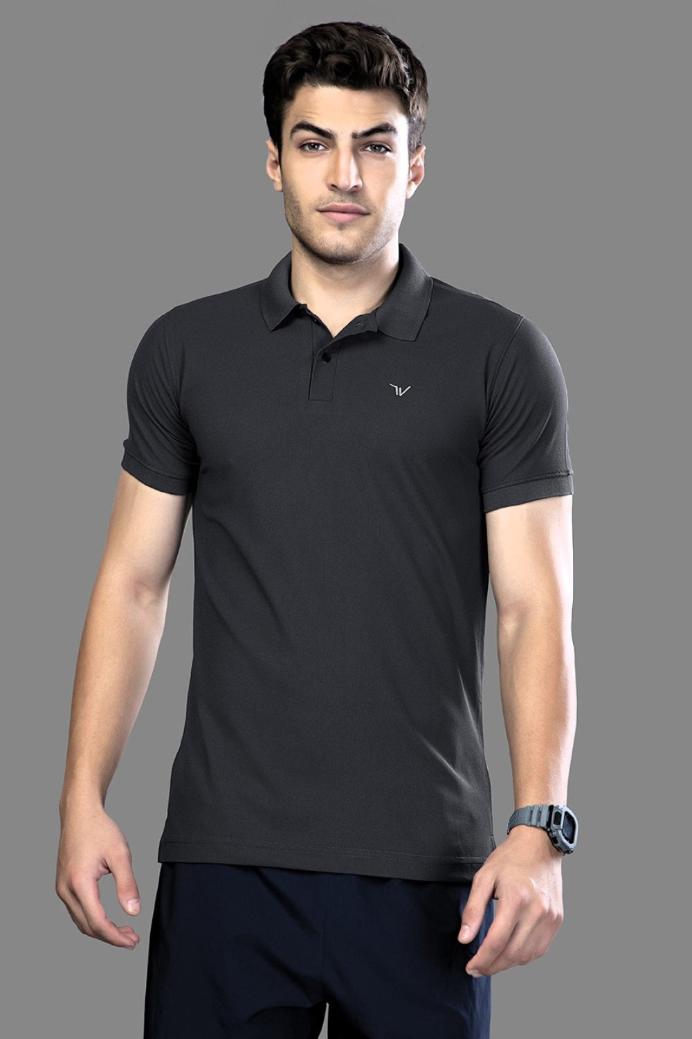 Dark Grey - Springy Polo