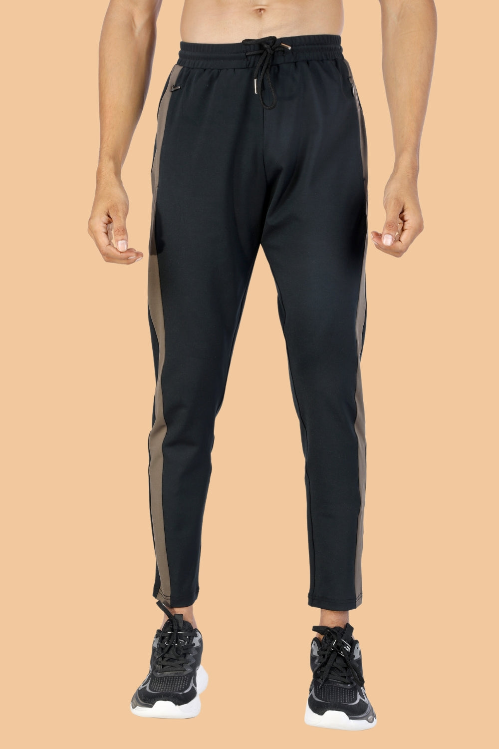 Black - Dengo Lycra Trackpant