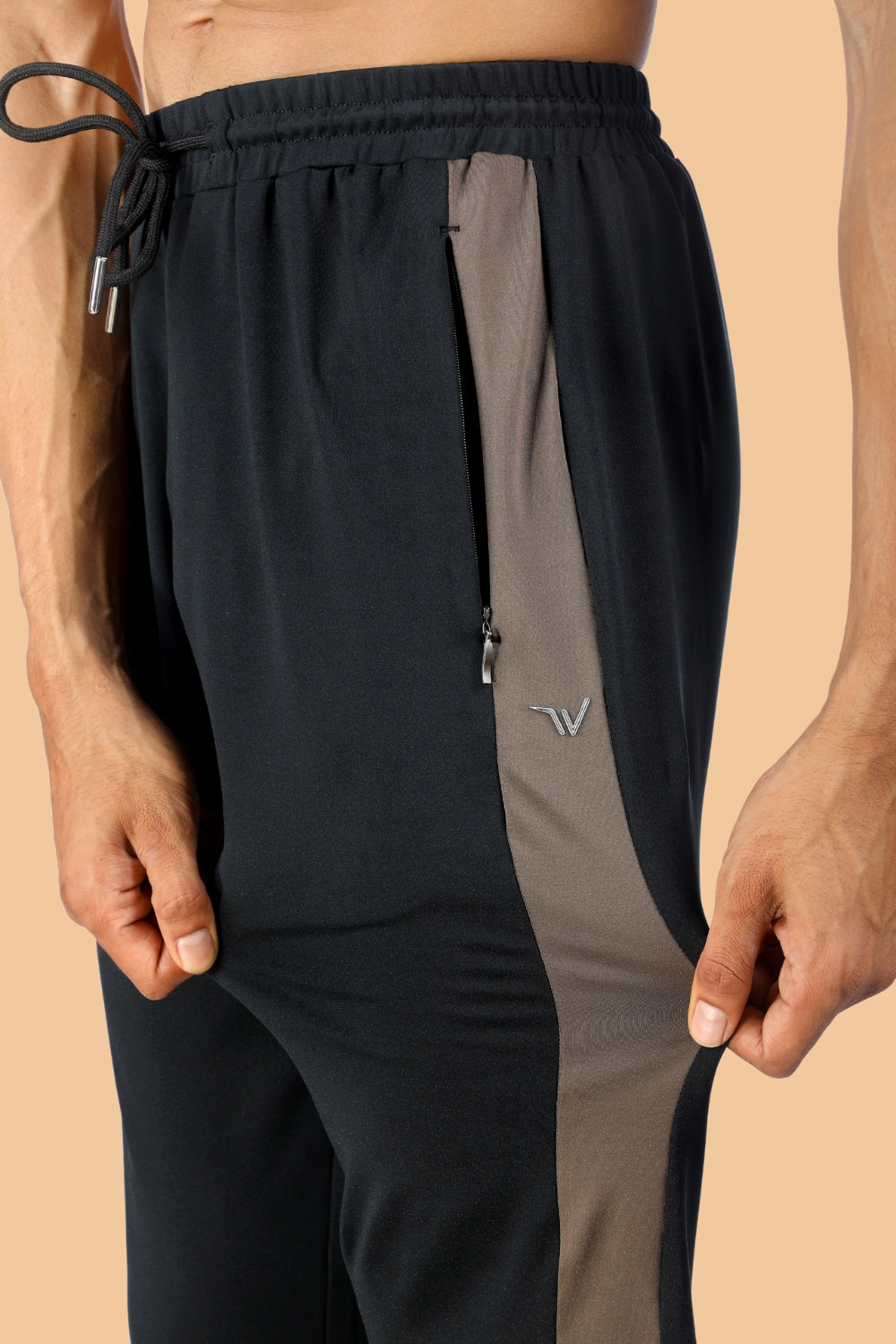 Black - Dengo Lycra Trackpant