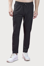 WEWOK men's dry-fit running track pants in black