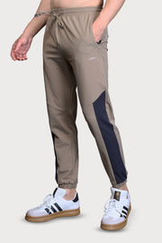 WEWOK men's quick-dry activewear joggers in camel