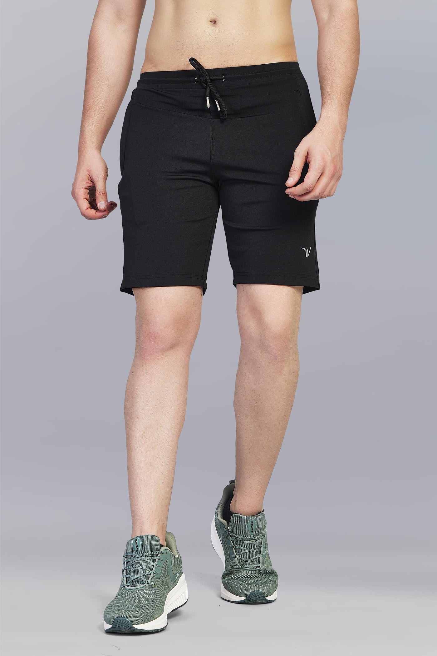 Activewear Lightweight Ultra-Flexible Shorts -  Black