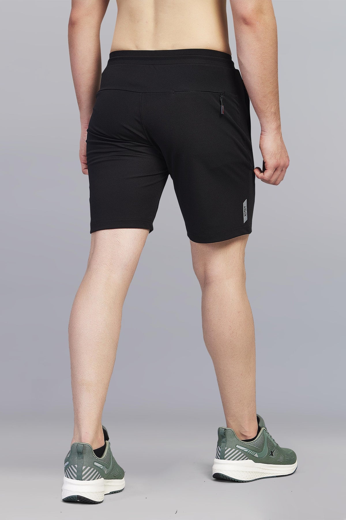 Activewear Lightweight Ultra-Flexible Shorts -  Black