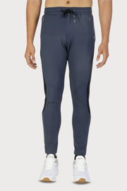 WEWOK men's ultra-flexible track pants in dark grey
