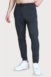 WEWOK men's dry-fit Lycra track pants in charcoal grey