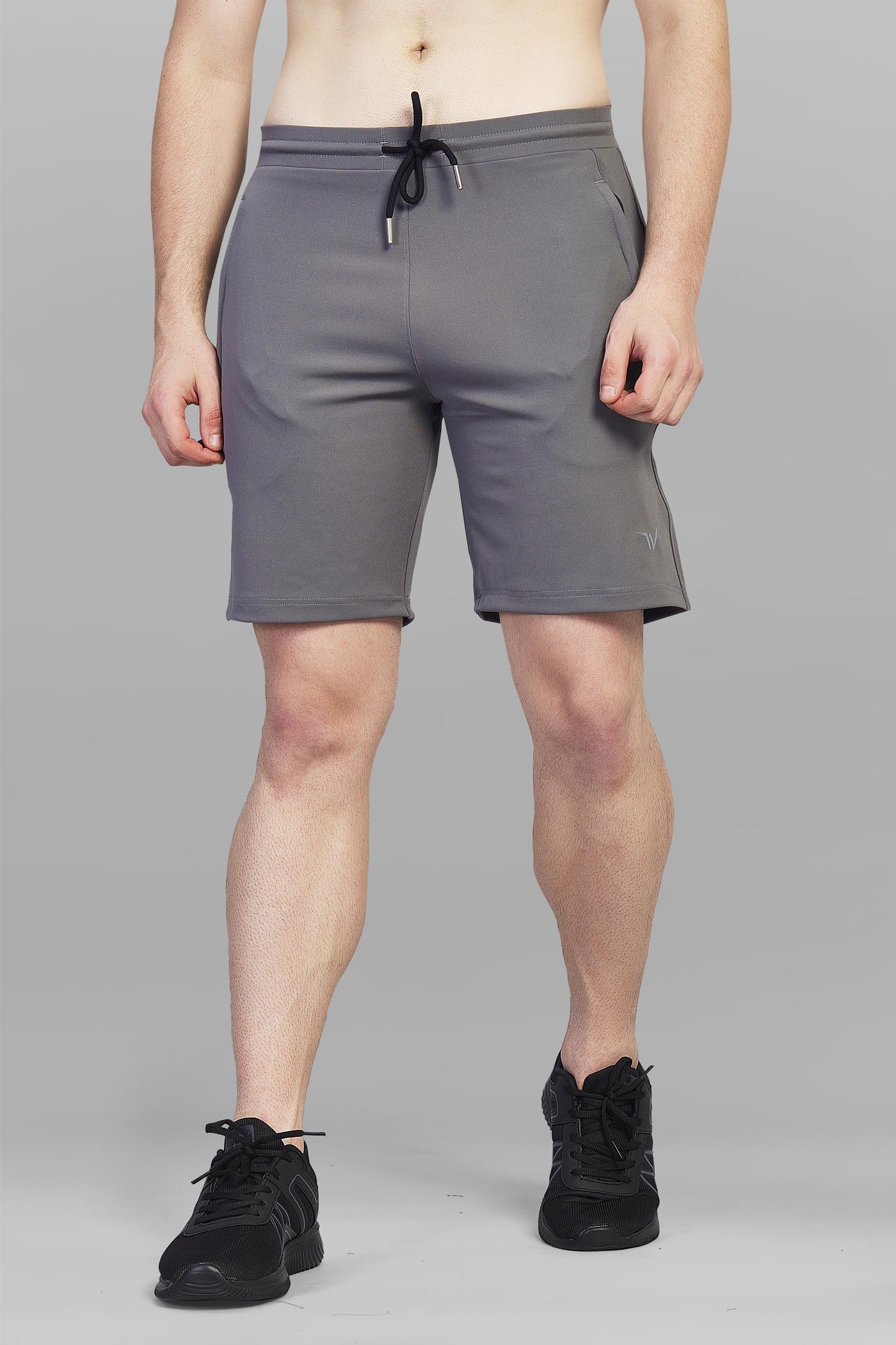 Activewear Lightweight Ultra-Flexible Shorts -  Light Grey