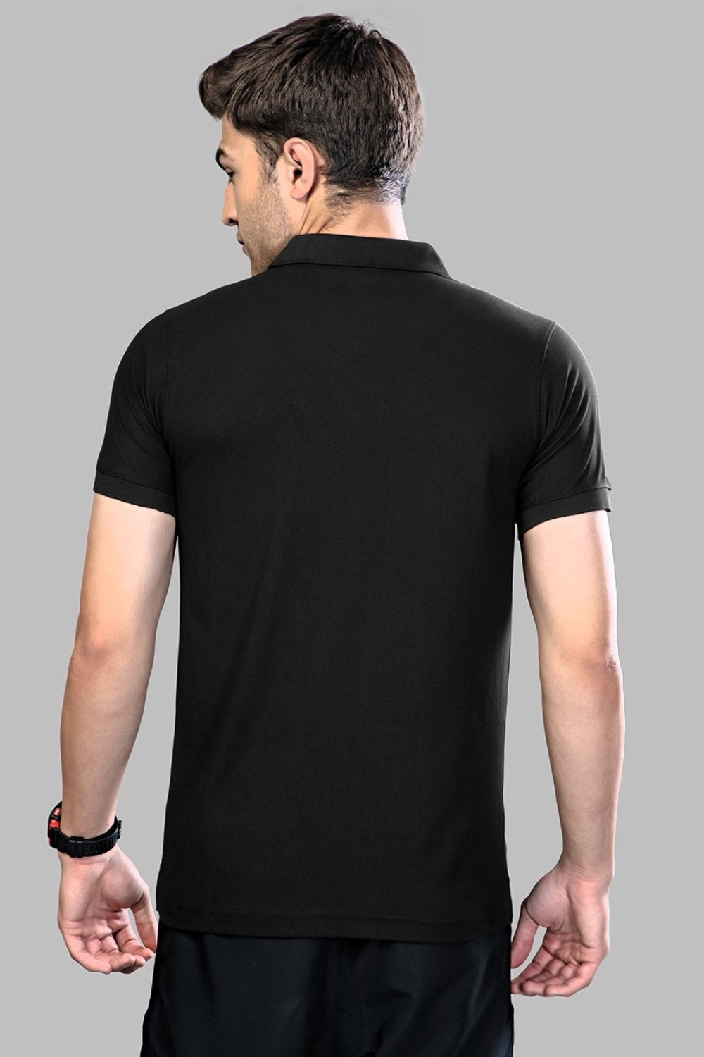 Black - Springy Polo
