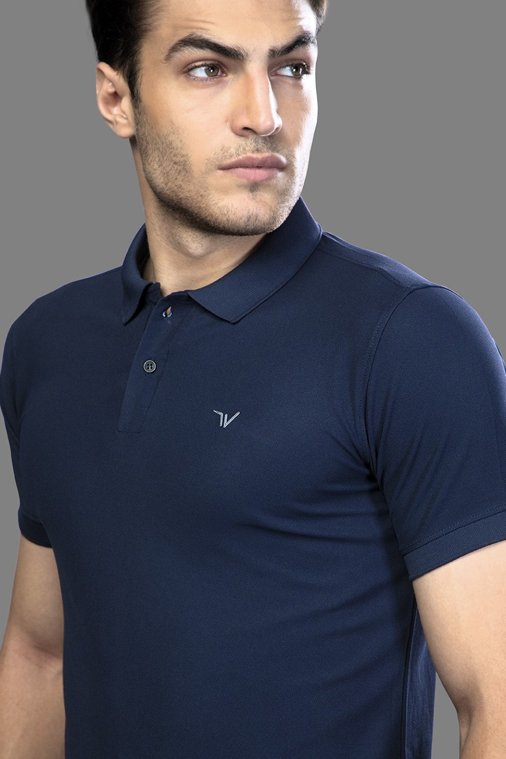 Navy Blue - Springy Polo