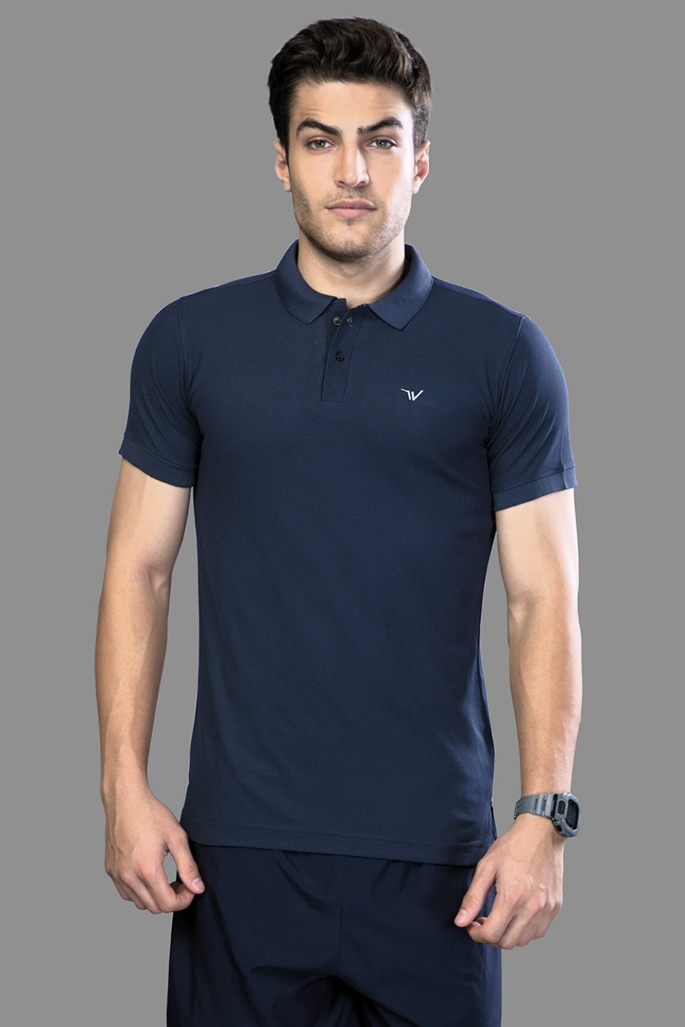 Navy Blue - Springy Polo