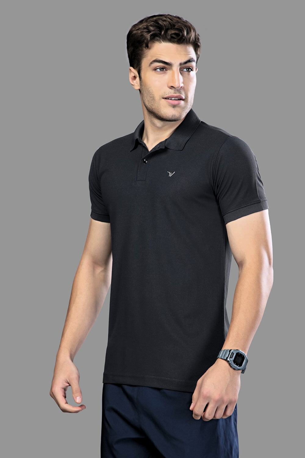Dark Grey - Springy Polo