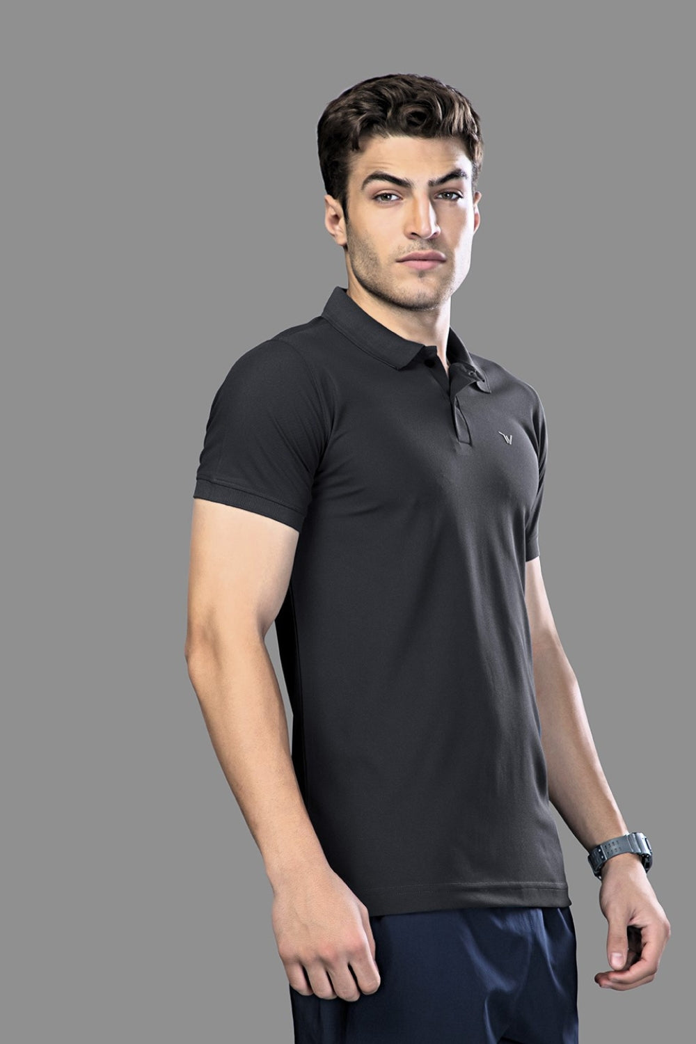Dark Grey - Springy Polo