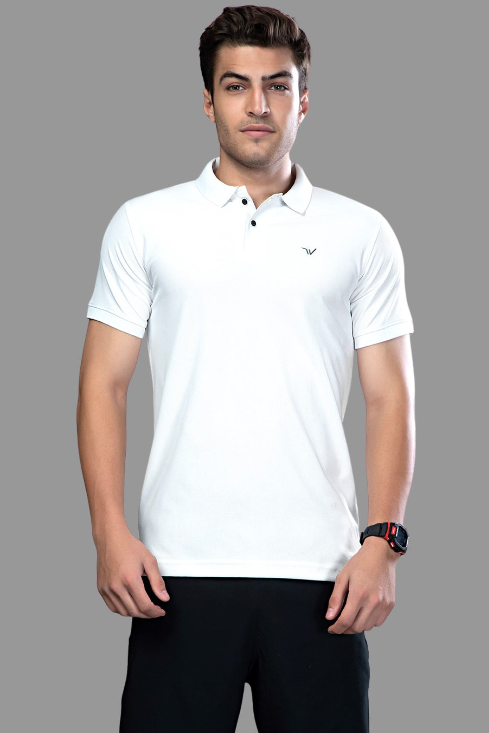 White - Springy Polo