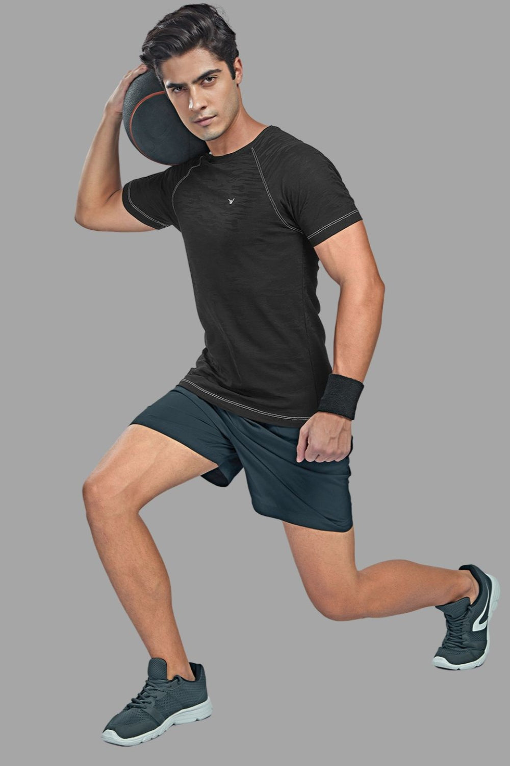 Black - Jacquard T-shirt