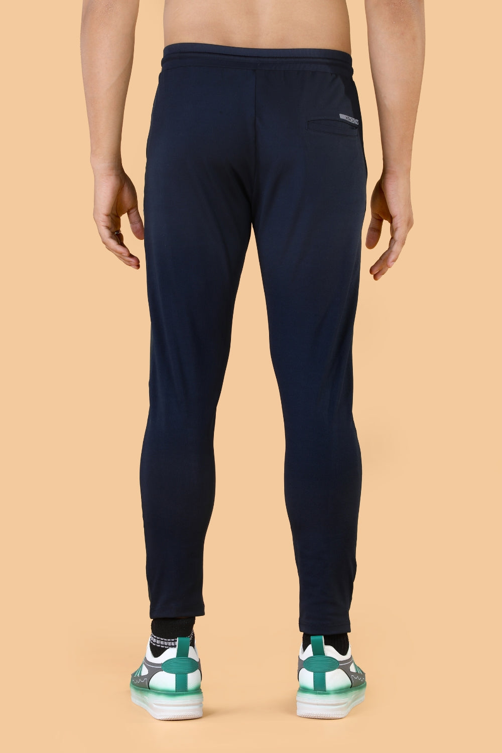 Navy Blue - Dengo Lycra Trackpant
